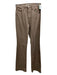Hudson Size 27 Brown Cotton Blend Coated Button Fly High Rise Bootcut Jeans Brown / 27