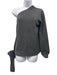 Oats Cashmere Size XS Gray Cashmere One Sleeve Bow Detail Sweater Gray / XS