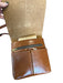 Patricia Nash Brown Leather Crossbody Pockets Zipper Purse Brown / One Size