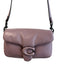 Coach Pink Nappa Leather Pillowed Solid Removable Crossbody Strap Tabby Purse Pink / Mini
