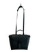 Senreve Green Pebbled Leather Gold Tone Hardware Zip Top Convertible Purse Green / Small