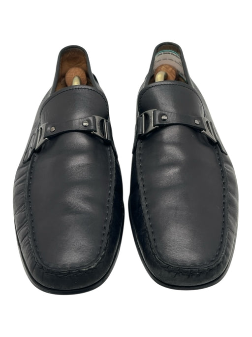 Tods Shoe Size 11.5 Black Leather Solid loafer Men's Shoes 11.5