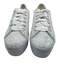 Keds Shoe Size 10 White Sequin Ribbon Laces Platform Round Toe Low Top Sneakers White / 10