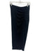Reformation Size M Black Tencel Blend Front Slit Ruched Front Skirt Black / M