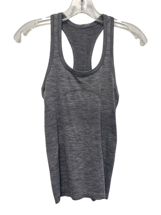 Lululemon Size S Grey Synthetic Racer Back Heathered Sleeveless Athletic Top Grey / S
