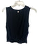 Alo Yoga Size S Black Rayon Blend Sleeveless Cross Front Athletic Top Black / S