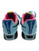 Reebok Shoe Size 9.5 Blue, Pink & White Synthetic Lace Up Runners Shoes Blue, Pink & White / 9.5