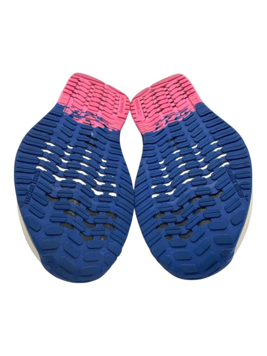 Reebok Shoe Size 9.5 Blue, Pink & White Synthetic Lace Up Runners Shoes Blue, Pink & White / 9.5