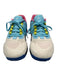 Reebok Shoe Size 9.5 Blue, Pink & White Synthetic Lace Up Runners Shoes Blue, Pink & White / 9.5