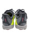 Hoka Shoe Size 10.5 Grey, Green & Multi Synthetic Lace Up Platform Runner Shoes Grey, Green & Multi / 10.5