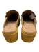 Seychelles Shoe Size 10 Camel Brown Leather Platform Buckle Mules Camel Brown / 10