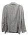 Lafayette 148 Size 14 Light Gray Wool & Linen Long Sleeve Lapel Pockets Jacket Light Gray / 14
