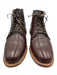 Viberg Shoe Size 8.5 Like New Dark Brown Leather Solid Dress Men's Shoes Dark Brown / 8.5