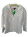 Connie Roberson Size S White Polyester Long Sleeve Buttons Collar Top White / S