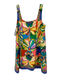 Antonio Melani Size XS Yellow, Blue, Multi Linen & Cotton Sleeveless Dress Yellow, Blue, Multi / XS