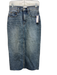 Pistola Size 25 Medium light wash Cotton High Rise Maxi Zip Fly Skirt Medium light wash / 25