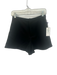 Hyacinth House Size S Black Polyester Zip Fly Mid Rise Shimmer Shorts Black / S