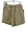 Lune Active Size S Beige Cotton & Linen Short Sleeve Elastic Waist Short Set Beige / S