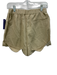 Lune Active Size S Beige Cotton & Linen Short Sleeve Elastic Waist Short Set Beige / S
