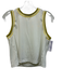Tuckernuck Size M White & yellow Nylon & Spandex Surplice Elastic Tank Skirt Set White & yellow / M