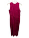 Sablyn Size M Purple Silk Sleeveless Back Zip Shine Midi Dress Purple / M