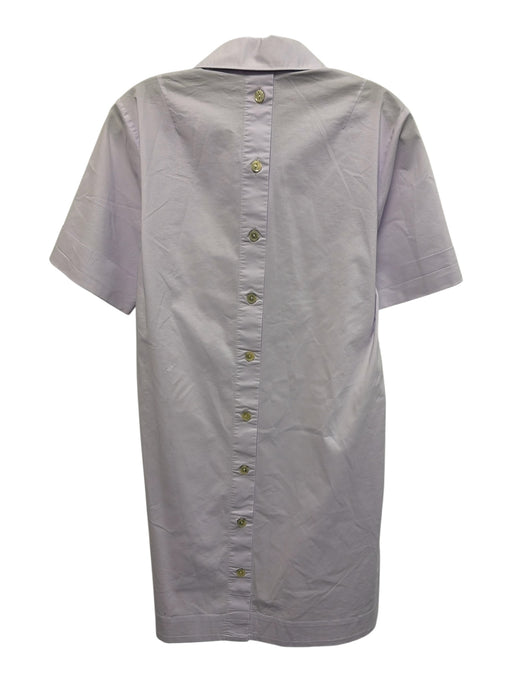 Hinson Wu Size XS Lavender Purple Cotton & Polyester 1/2 Button Collar Dress Lavender Purple / XS