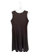 Uniqlo Size L Brown Nylon Blend Sleeveless High Neck Maxi Dress Brown / L