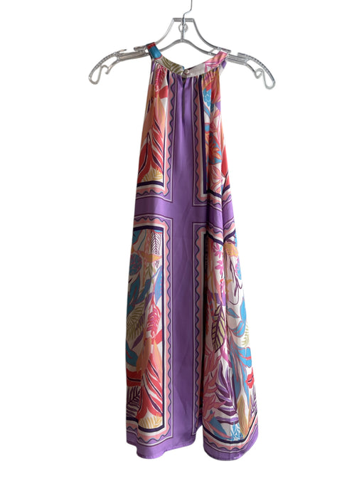 Jade Melody Tam Size XS Multi Polyester Halter Neck Short Sleeve Dress Multi / XS