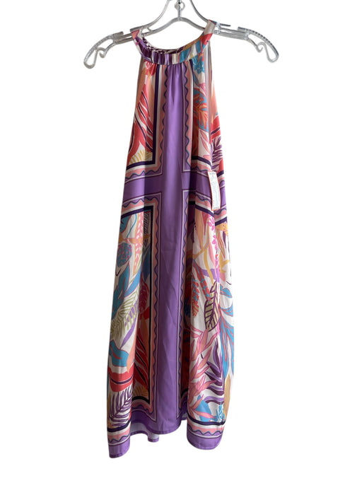 Jade Melody Tam Size XS Multi Polyester Halter Neck Short Sleeve Dress Multi / XS