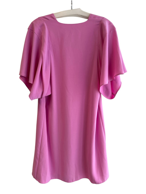 Anna Cate Size XS Pink Polyester Short Sleeve solid color Knee Length Top Pink / XS