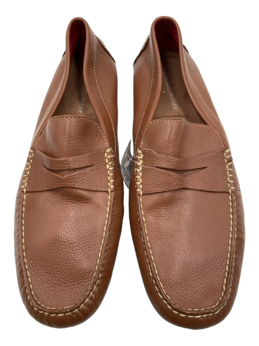 Donald Pliner Shoe Size Est 11 AS IS Brown Leather loafer Men's Shoes Est 11