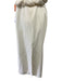 Emilia Wickstead Size 18 Ivory White Crepe Low Back Fold over collar Gown Ivory White / 18