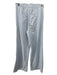 The Normal Brand Size XS Light Blue Cotton Drawstring Pockets Wide Leg Pants Light Blue / XS