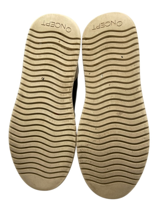 Oncept Shoe Size est 6 White & Multi Leather & Suede Rubber Sole Platform Shoes White & Multi / est 6