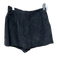 Kith Size 0 Black Cupro, Lyocell, Linen Embroidered Pleated Zip Fly Shorts Black / 0