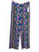 Veronica Beard Size 0 Blue & Multi Silk Stretch Waist Pockets Floral Print Pants Blue & Multi / 0