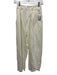 Apiece Apart Size 0 Cream Linen & Cotton Pleated Waist High Rise Crop Pants Cream / 0