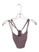 Lululemon Size Est M Mauve Padding Sports Bra Ribbed Athletic Top Mauve / Est M
