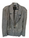 Sanctuary Size XL Black & Gray Polyester Blend Long Sleeve Checkered Jacket Black & Gray / XL