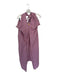 Zara Size L Purple Linen Halter Tie Oversized Mini Dress Purple / L