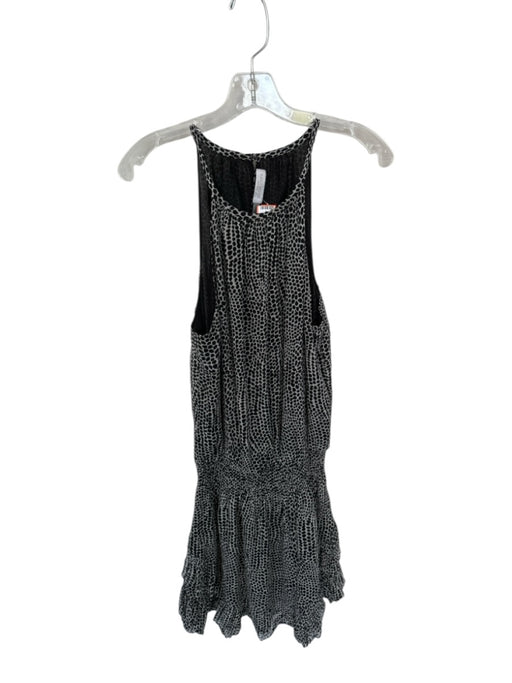 Ramy Brook Size L black and white Polyester Mini dots Dress black and white / L