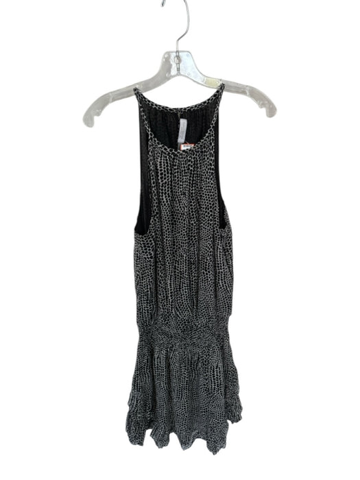Ramy Brook Size L black and white Polyester Mini dots Dress black and white / L