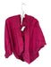 We The Free Size S Berry Cotton Hood Long Sleeve Open Front Sweater Berry / S