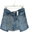 We The Free Size 29 Med Light Wash Cotton High Waist Cut Off Denim Skirt Med Light Wash / 29