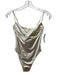 Monday Swimwear Size S Gold Nylon & Spandex High Cut Underwire Swimsuit Gold / S