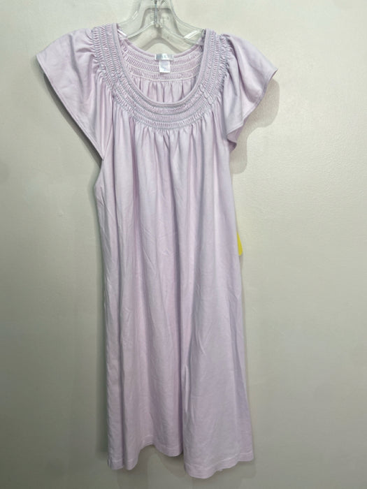 Lake Size XL Lavender Cotton Cap Sleeve smocked Dress Pajamas