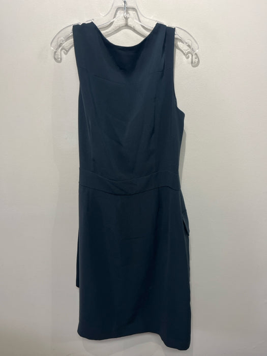 Polo Ralph Lauren Size 14 Dark Green Triacetate Wrap Sleeveless Dress