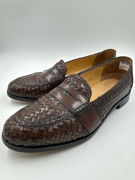 Nettleton Shoe Size 13 AS IS Brown Woven loafer Men's Shoes