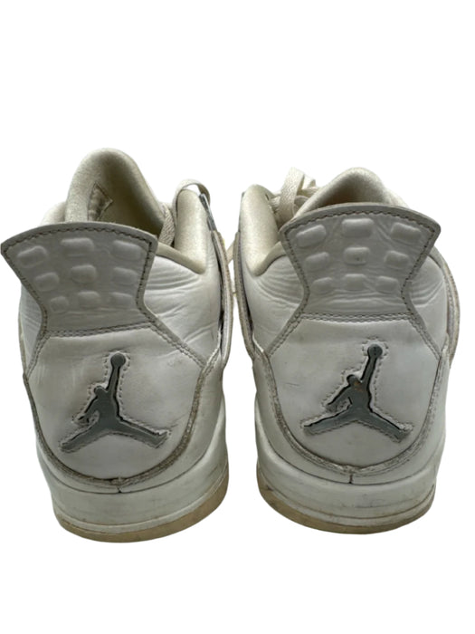 Jordan Shoe Size 11 AS IS White Leather Solid Sneaker Men's Shoes