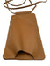 Chloe Tan Brown Leather Card Holder Crossbody Bag Tan Brown / Mini
